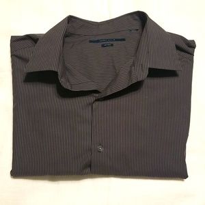 Perry Ellis Men's Long Sleeve Button Down Dress Shirt